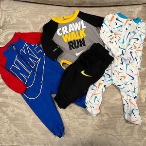 Nike 2pc set and 2 onesies